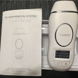 DEPAREE INTENSE PULSE LIGHT HAIR REMOVAL SYSTEM OPEN BOX  - NEW